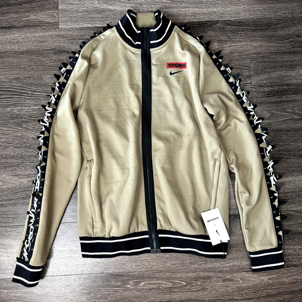 Nike x Acronym Therma Fit Knit Brown Jacket Men's Medium CU0469-247 NWT $300